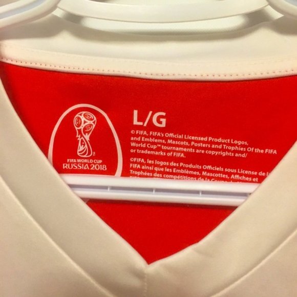 Portugal World Cup Fan Shirt | Russia 2018 | Men’s Jersey Large - Picture 3 of 4